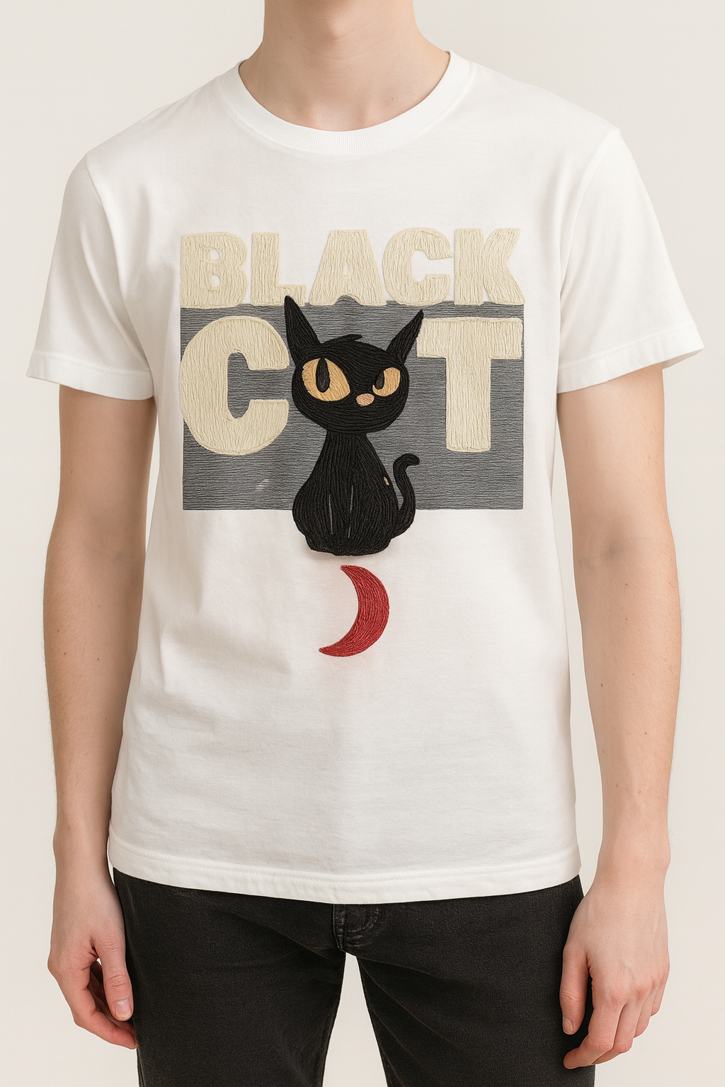 Black Cat - Relax Fit T-shirt